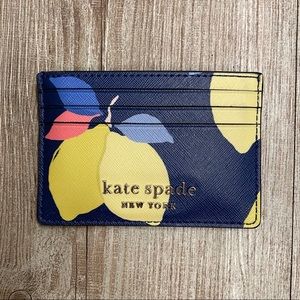 Kate Spade Lemon Card Holder